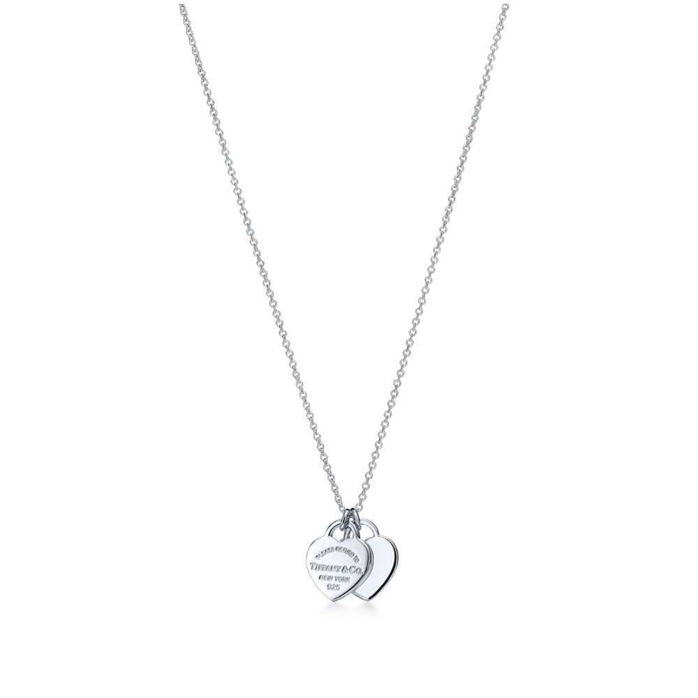 Tiffany & Co. Silver Heart Pendant Necklace